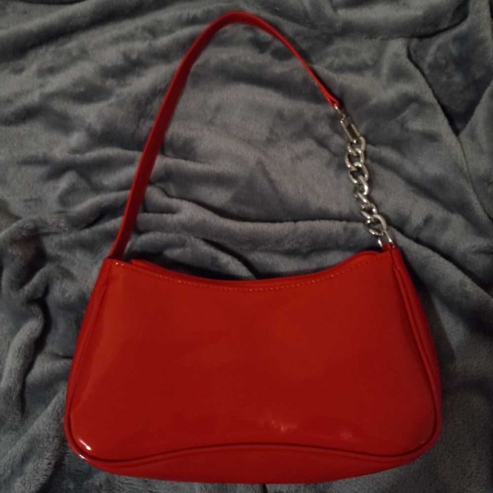 $5 SALE!!! Red Baguette Bag